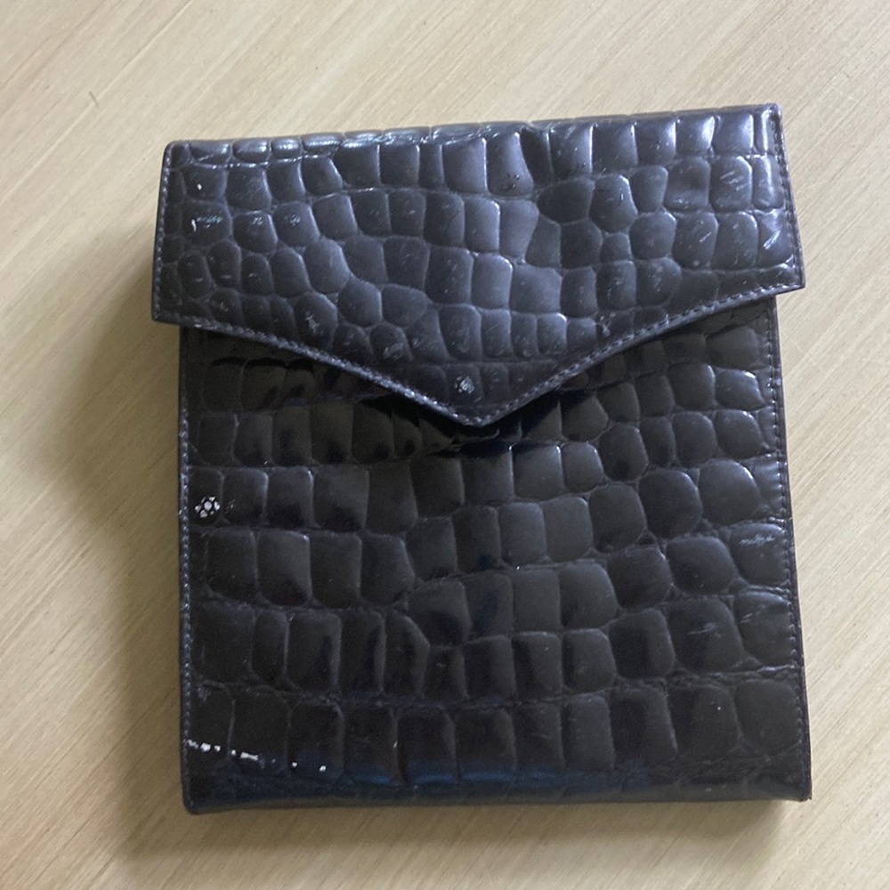 Susan Gail faux crocodile clutch or crossbody or shoulder bag